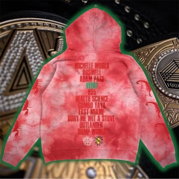 🆕 Westside Gunn’s 4th rope GxFR 🦂 Fashion Rebels  Adam Page🤼‍♀️ - Picture 2 of 3
